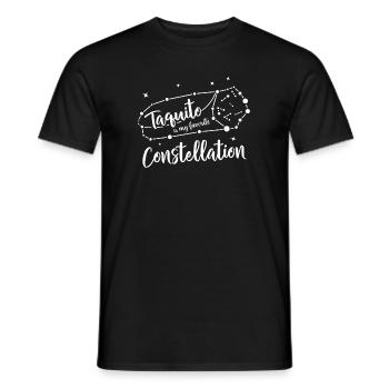 Taquito is my Favorite Constellation - Men's T-Shirt - black - Front - AI Model Male 178 light (178cm)
