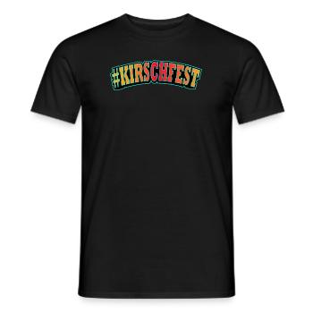 #Kirschfest zum Kirschfest - Männer T-Shirt - Schwarz - Vorne - AI Model Male 178 light (178cm)