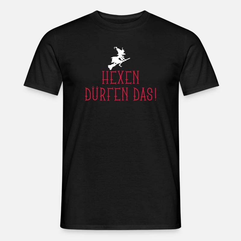 hexen_duerfen_das_12_2016_02_2c - Männer T-Shirt - Schwarz