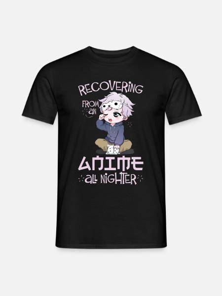 Anime Comic Japan Anime Drawing - Men's T-Shirt - black