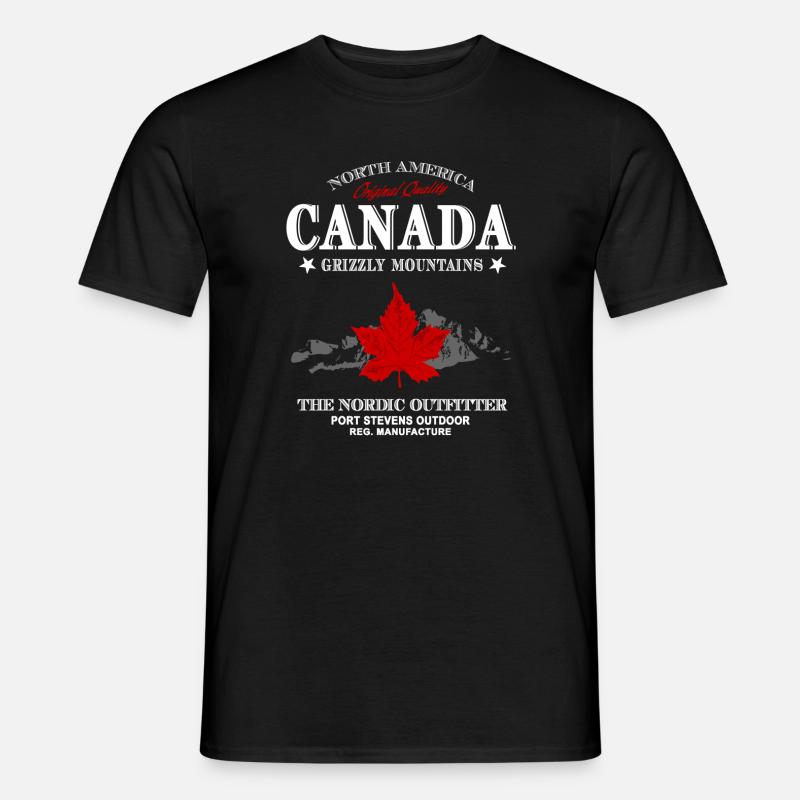 Kanada - Maple Leaf - Canada - T-shirt homme - noir