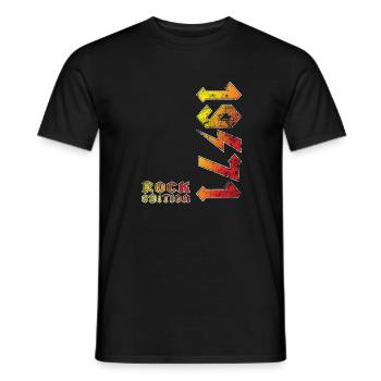 Birthday Rock Edition 1971 - T-shirt homme - noir - Devant - AI Model Male 178 light (178cm)