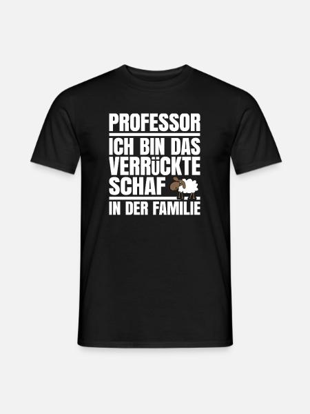 Professor Professoren prof Dienstjubiläum - Männer T-Shirt - Schwarz