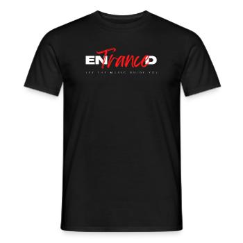 Trance - are you enTranced? - Men's T-Shirt - black - Front - AI Model Male 178 light (178cm)