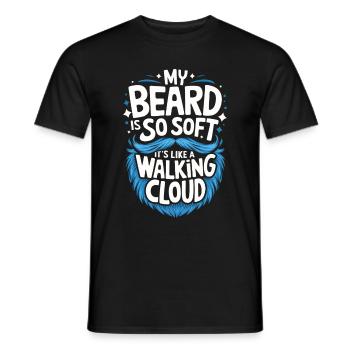 Bart Schnurrbart Bärtige Männer - Männer T-Shirt - Schwarz - Vorne - AI Model Male 178 light (178cm)