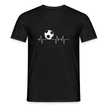 Football Football Game Sports Idée cadeau parfaite - T-shirt homme - noir - Devant - AI Model Male 178 light (178cm)
