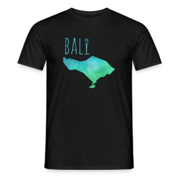 bali - T-shirt homme - noir - Devant - AI Model Male 178 light (178cm)