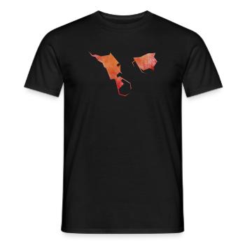 helgoland - Männer T-Shirt - Schwarz - Vorne - AI Model Male 178 light (178cm)