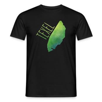 Texel - Männer T-Shirt - Schwarz - Vorne - AI Model Male 178 light (178cm)