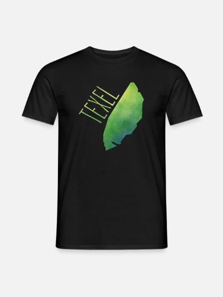 Texel - Männer T-Shirt - Schwarz