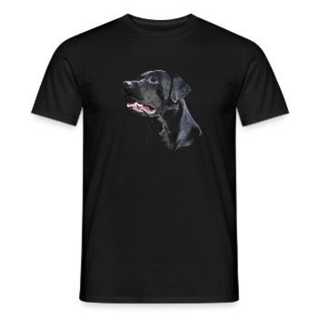 Labrador - T-shirt homme - noir - Devant - AI Model Male 178 light (178cm)