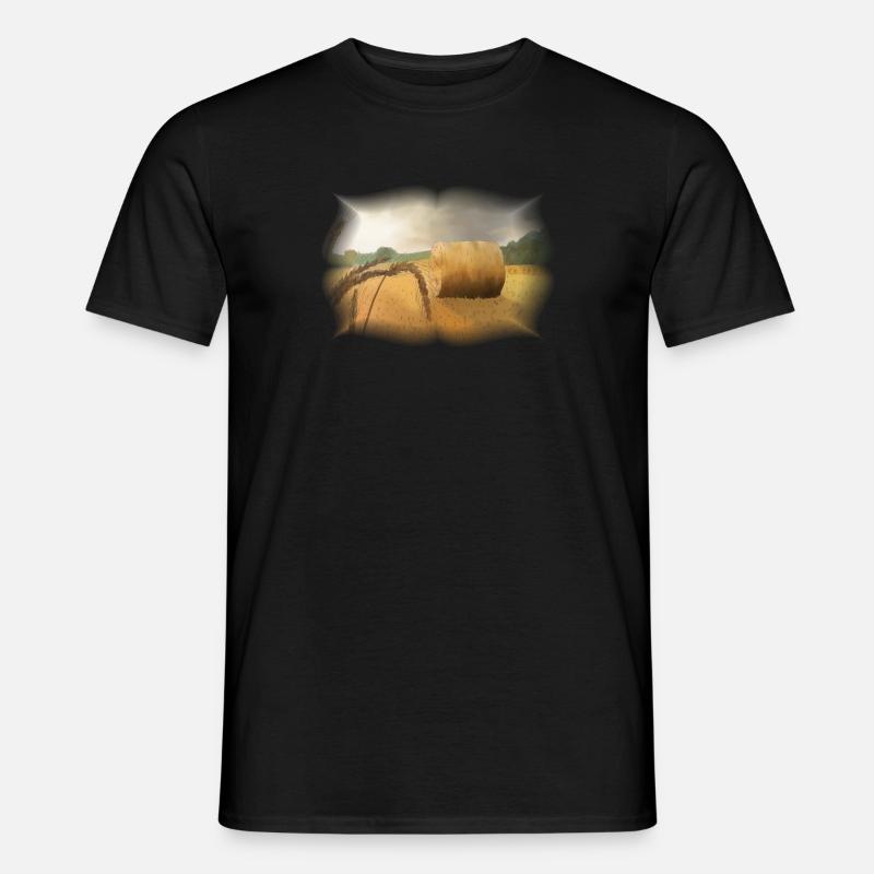Ernte - Männer T-Shirt - Schwarz