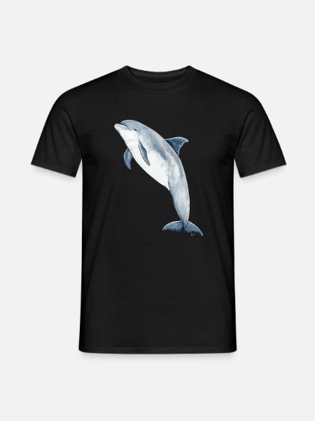 DAUPHIN - Grand dauphin - Grand Dauphin - T-shirt homme - noir