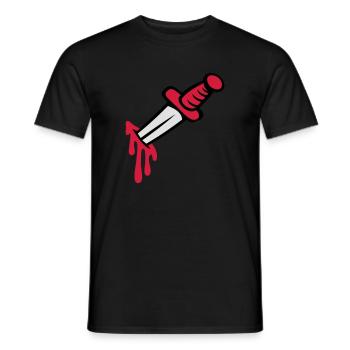 mes_vector - T-shirt homme - noir - Devant - AI Model Male 178 light (178cm)