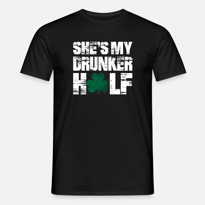 C’est mon trèfle ivre - T-shirt homme - noir