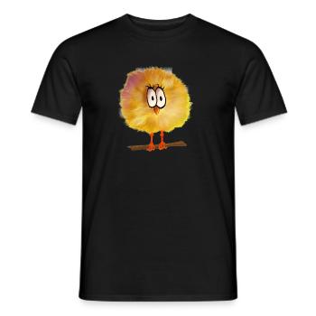 komischer Vogel - Männer T-Shirt - Schwarz - Vorne - AI Model Male 178 light (178cm)
