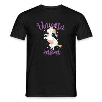 Unicorn Mother - Les mères sont des licornes spéciales - T-shirt homme - noir - Devant - AI Model Male 178 light (178cm)