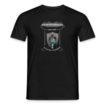 maxime peccantes - Men's T-Shirt - black - Front - AI Model Male 178 light (178cm)
