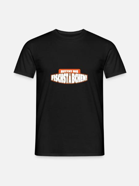 Angeln Fischen Fangen Angler Fischer Anglershirt - Männer T-Shirt - Schwarz