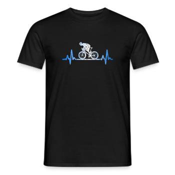 racer - Men's T-Shirt - black - Front - AI Model Male 178 light (178cm)