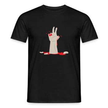 Halloween Hexen Geister Spuk Geschenkidee Kürbis - Männer T-Shirt - Schwarz - Vorne - AI Model Male 178 light (178cm)
