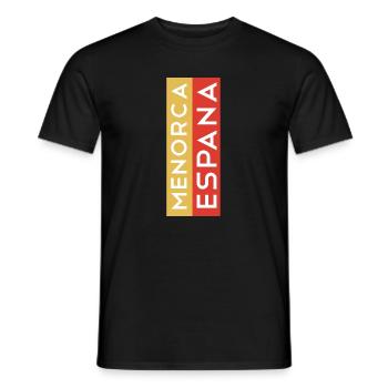 Menorca Souvenir T-Shirt Pullover Menorca - Männer T-Shirt - Schwarz - Vorne - AI Model Male 178 light (178cm)