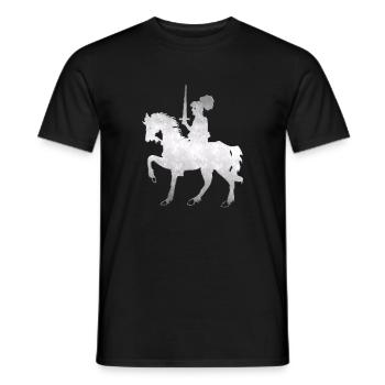 Chevaliers - T-shirt homme - noir - Devant - AI Model Male 178 light (178cm)