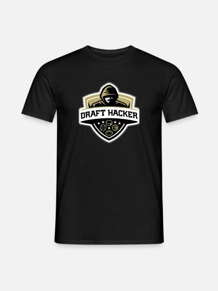 Draft hacker - Men's T-Shirt - black