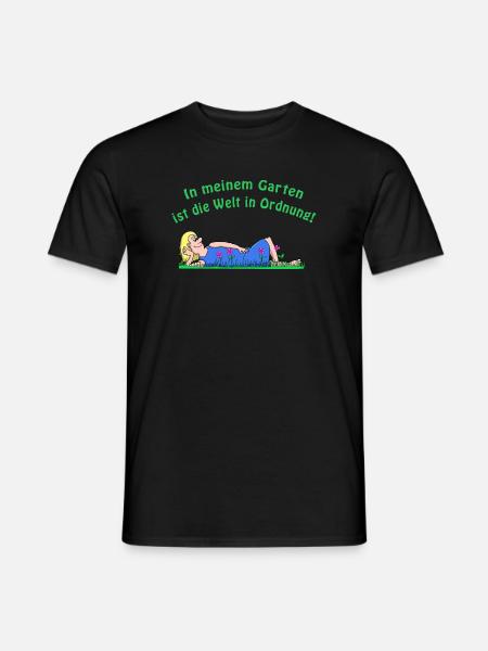 My garden - Men's T-Shirt - black