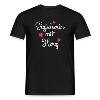 Erzieherin Erzieher Kita Pflege Hort Betreuung - Männer T-Shirt - Schwarz - Vorne - AI Model Male 178 light (178cm)