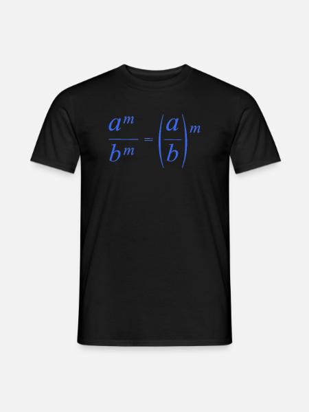 mathematics - Men's T-Shirt - black