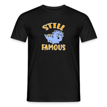 Triceratops - T-shirt homme - noir - Devant - AI Model Male 178 light (178cm)
