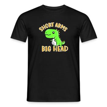 T-Rex - Männer T-Shirt - Schwarz - Vorne - AI Model Male 178 light (178cm)