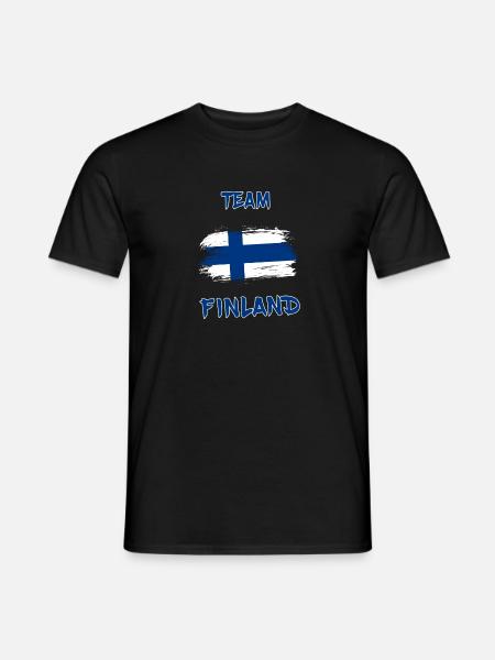 Équipe Finlande / Cadeau Helsinki Turku Suomi - T-shirt homme - noir