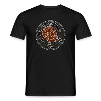 turtle - Männer T-Shirt - Schwarz - Vorne - AI Model Male 178 light (178cm)