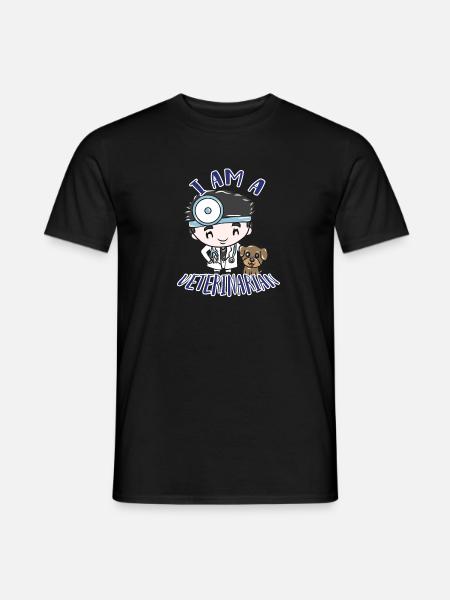 Veterinarian - Men's T-Shirt - black