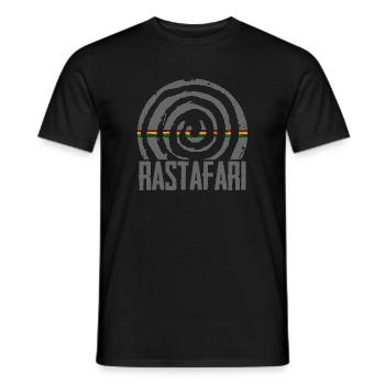 Reggae Rastafari - Men's T-Shirt - black - Front - AI Model Male 178 light (178cm)