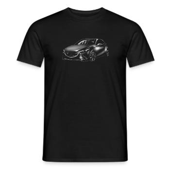 Car - T-shirt homme - noir - Devant - AI Model Male 178 light (178cm)