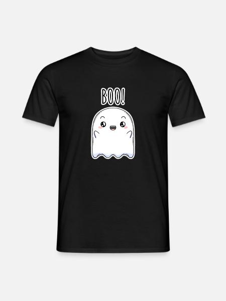 Halloween Ghost - Men's T-Shirt - black