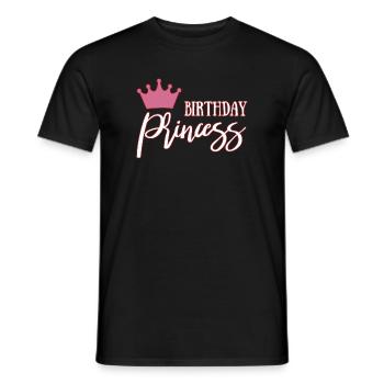 Joyeux anniversaire - T-shirt homme - noir - Devant - AI Model Male 178 light (178cm)
