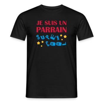 Onkel / Tante / Vetter / Cousin / Kusine - Männer T-Shirt - Schwarz - Vorne - AI Model Male 178 light (178cm)
