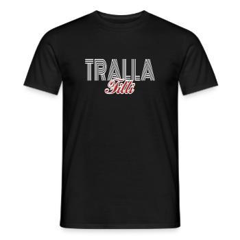 Trallafitti Typisch Ruhrpott Pott Tralla Fitti - Männer T-Shirt - Schwarz - Vorne - AI Model Male 178 light (178cm)