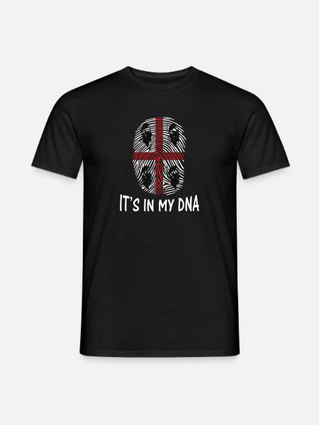 bandiera Sardegna dna t-shirt design gift idea. - T-shirt uomo - nero