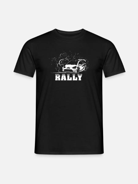 rally racing dirt drifting offroad cross cars - Men's T-Shirt - black