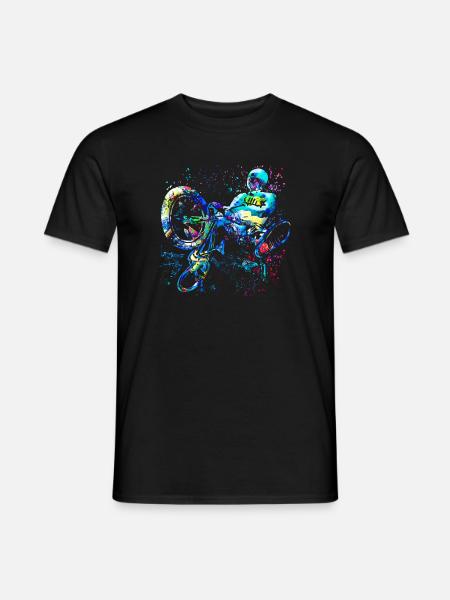 BMX Bike Bike Bike - VTT - Mountain Bike - T-shirt homme - noir
