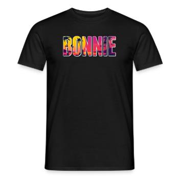 Partnerlook | Bonnie Clyde Beziehung Liebling Paar - Männer T-Shirt - Schwarz - Vorne - AI Model Male 178 light (178cm)