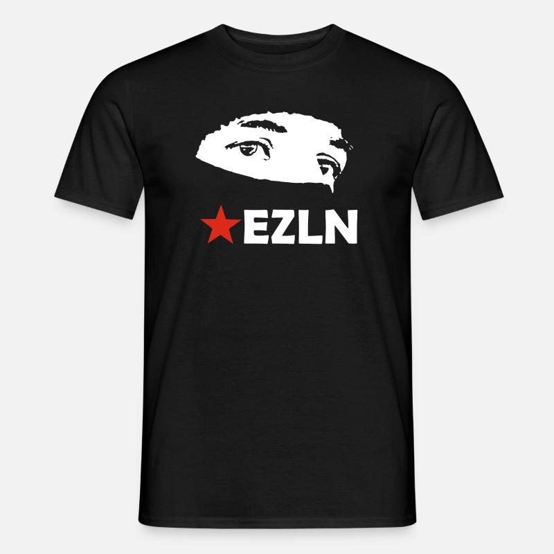 EZLN - Männer T-Shirt - Schwarz