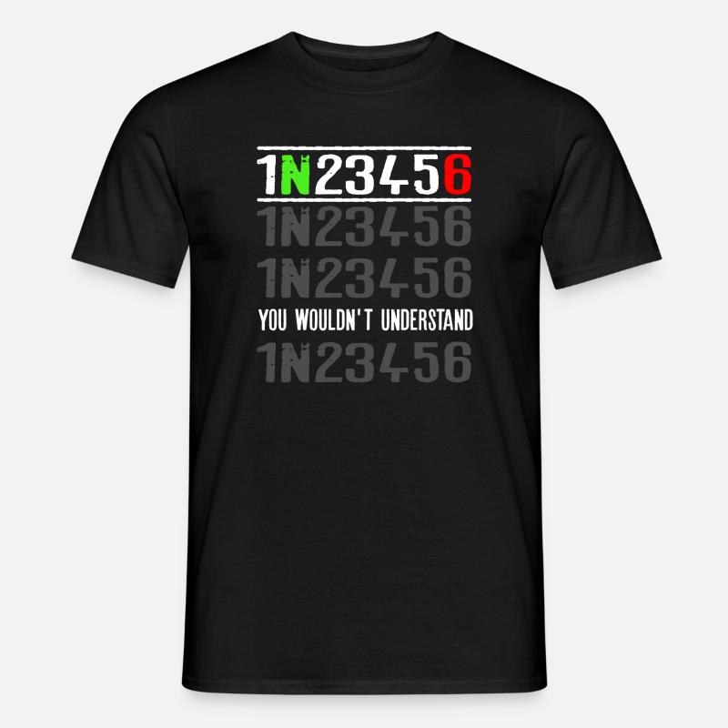 Code Glyphs You Wouldn't Understand - Men’s T-shirt - black