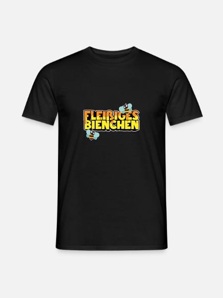 Fleißiges Bienchen - Männer T-Shirt - Schwarz
