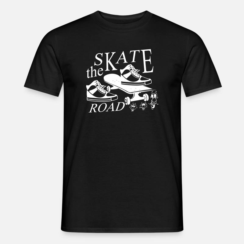 Skater - Männer T-Shirt - Schwarz